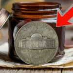 1942-P Jefferson Nickel wax